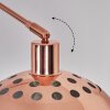 Baloca Staande lamp, Booglampen Koperkleurig, Zwart, 1-licht