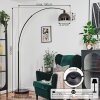 Baloca Staande lamp Nikkel mat, Zwart, 1-licht