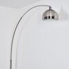 Baloca Staande lamp Nikkel mat, Zwart, 1-licht