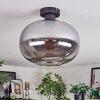 Apedo Plafondlamp Rookkleurig, 1-licht