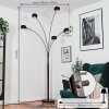 Nikkala Staande lamp Chroom, Zwart, 5-lichts