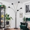 Nikkala Staande lamp Chroom, Zwart, 5-lichts