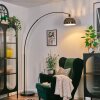 Baloca Staande lamp Chroom, Zwart, 1-licht