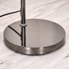 Koyoto Staande lamp, Booglampen Chroom, Zwart, 1-licht