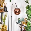 Koyoto Staande lamp Chroom, Zwart, 1-licht