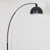 Baloca Staande lamp, Booglampen Zwart, 1-licht
