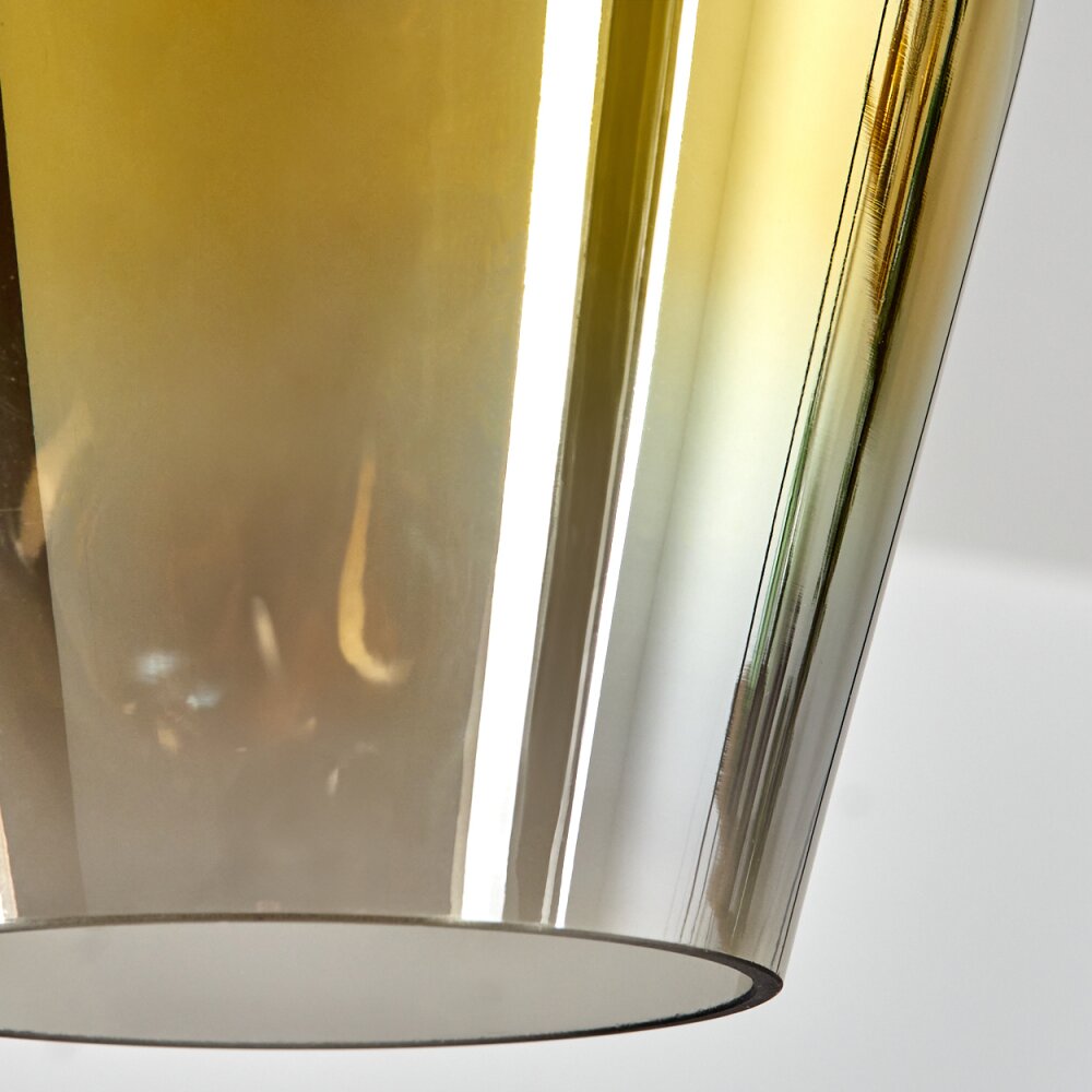 Lutarp Hanglamp, Hanglamp, Cluster hanglamp Goud, Duidelijk, Koperkleurig, Rookkleurig, 3-lichts