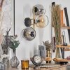 Gastor Kogellampje, Wandlamp Goud, Zwart, 3-lichts