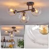 Gastor Plafondlamp, Kogellampje Duidelijk, 3-lichts