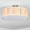 Foggia Plafondlamp Nikkel mat, 3-lichts