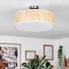 Foggia Plafondlamp Nikkel mat, 3-lichts