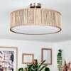 Foggia Plafondlamp Nikkel mat, 3-lichts
