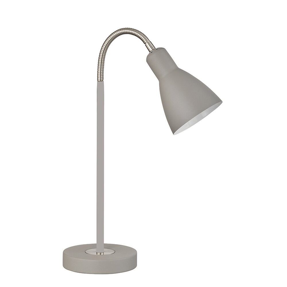 Honsel Lolland Tafellamp Grijs, 1-licht main product photo