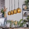 Koyoto Hanglamp, Kogellampje, Hanglamp Goud, 4-lichts