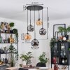 Ripoll Hanglamp, Kogellampje, Cluster hanglamp Amber, Rookkleurig, 5-lichts Ripoll Hanglamp, Kogellampje, Cluster hanglamp Amber, Rookkleurig, 5-lichts