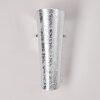 Acerra Muurlamp Zilver, 1-licht