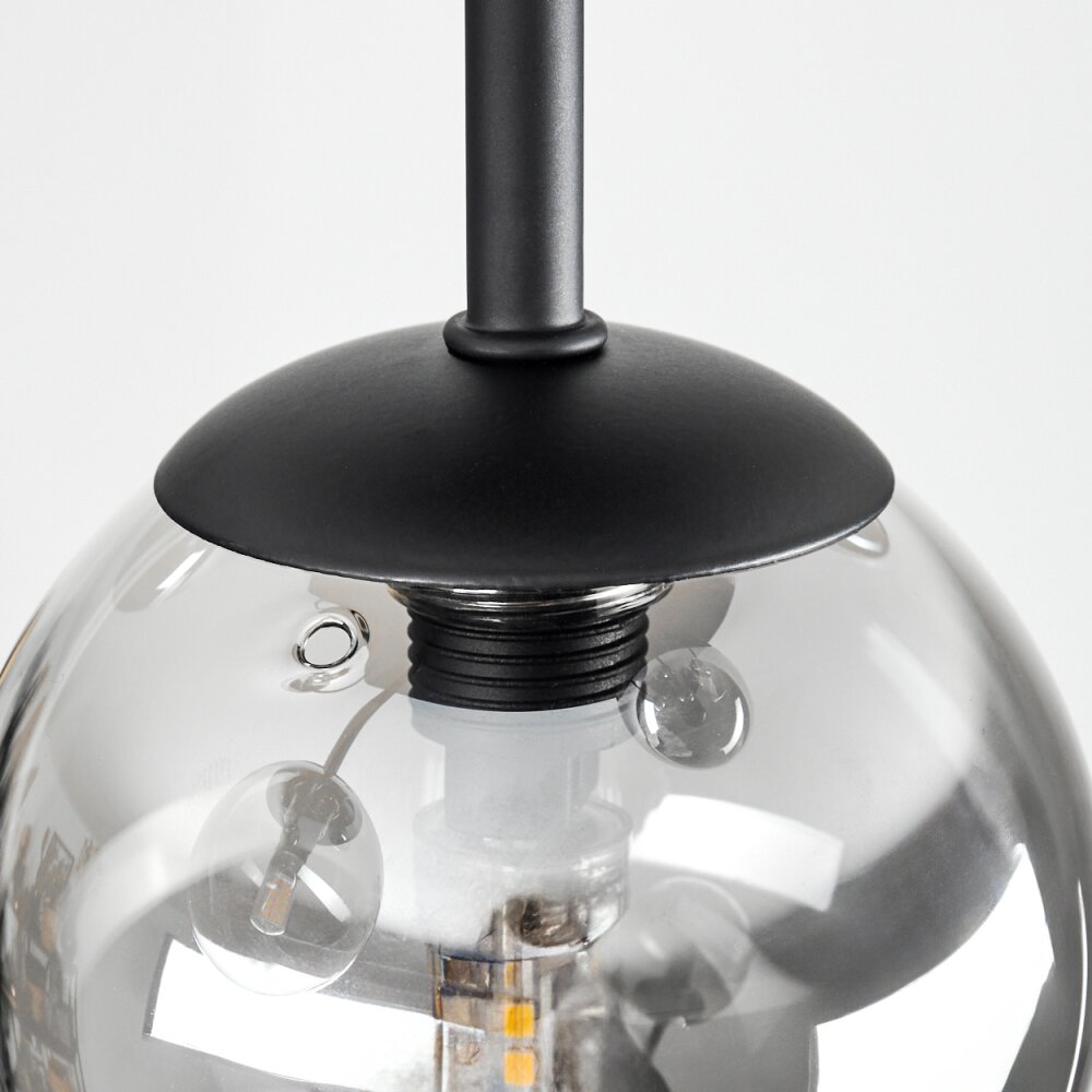 Chehalis Plafondlamp, Kogellampje Rookkleurig, 5-lichts