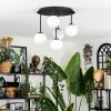 Chehalis Plafondlamp, Kogellampje Wit, 5-lichts