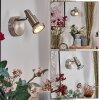 Firan Wandlamp, Muurspot LED Chroom, Nikkel mat, 1-licht