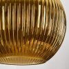 Koyoto Hanglamp, Kogellampje, Cluster hanglamp Blauw, Goud, Groen, 5-lichts