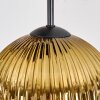 Koyoto Hanglamp, Kogellampje, Cluster hanglamp Chroom, Goud, Duidelijk, Koperkleurig, Rookkleurig, 5-lichts