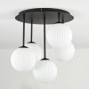 Chehalis Plafondlamp, Kogellampje Wit, 5-lichts