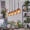 Ripoll Hanglamp, Kogellampje, Hanglamp Duidelijk, Koperkleurig, 4-lichts Ripoll Hanglamp, Kogellampje, Hanglamp Duidelijk, Koperkleurig, 4-lichts