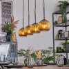 Koyoto Hanglamp, Kogellampje, Hanglamp Goud, 4-lichts