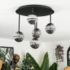 Chehalis Plafondlamp, Kogellampje Rookkleurig, 5-lichts Chehalis Plafondlamp, Kogellampje Rookkleurig, 5-lichts