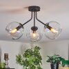 Koyoto Plafondlamp, Kogellampje 42 cm Duidelijk, 3-lichts
