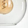 Koyoto Hanglamp, Kogellampje, Hanglamp Goud, Zwart, 1-licht