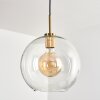 Koyoto Hanglamp, Kogellampje, Hanglamp Goud, Zwart, 1-licht