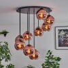 Koyoto Plafondlamp, Kogellampje Koperkleurig, 9-lichts