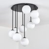 Gastor Plafondlamp, Kogellampje Wit, 9-lichts