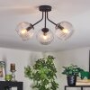 Koyoto Plafondlamp, Kogellampje Duidelijk, 3-lichts