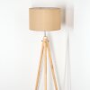 Soungou Staande lamp Chroom, Natuurlijke kleuren, 1-licht