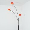 Nikkala Staande lamp Chroom, Zwart, 3-lichts