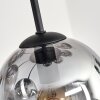Gastor Plafondlamp, Kogellampje Duidelijk, Rookkleurig, 9-lichts