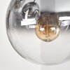 Gastor Plafondlamp, Kogellampje Duidelijk, Rookkleurig, 9-lichts