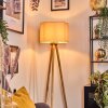 Soungou Staande lamp Natuurlijke kleuren, Wit, 1-licht
