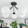 Gastor Plafondlamp, Kogellampje 52 cm Wit, 5-lichts
