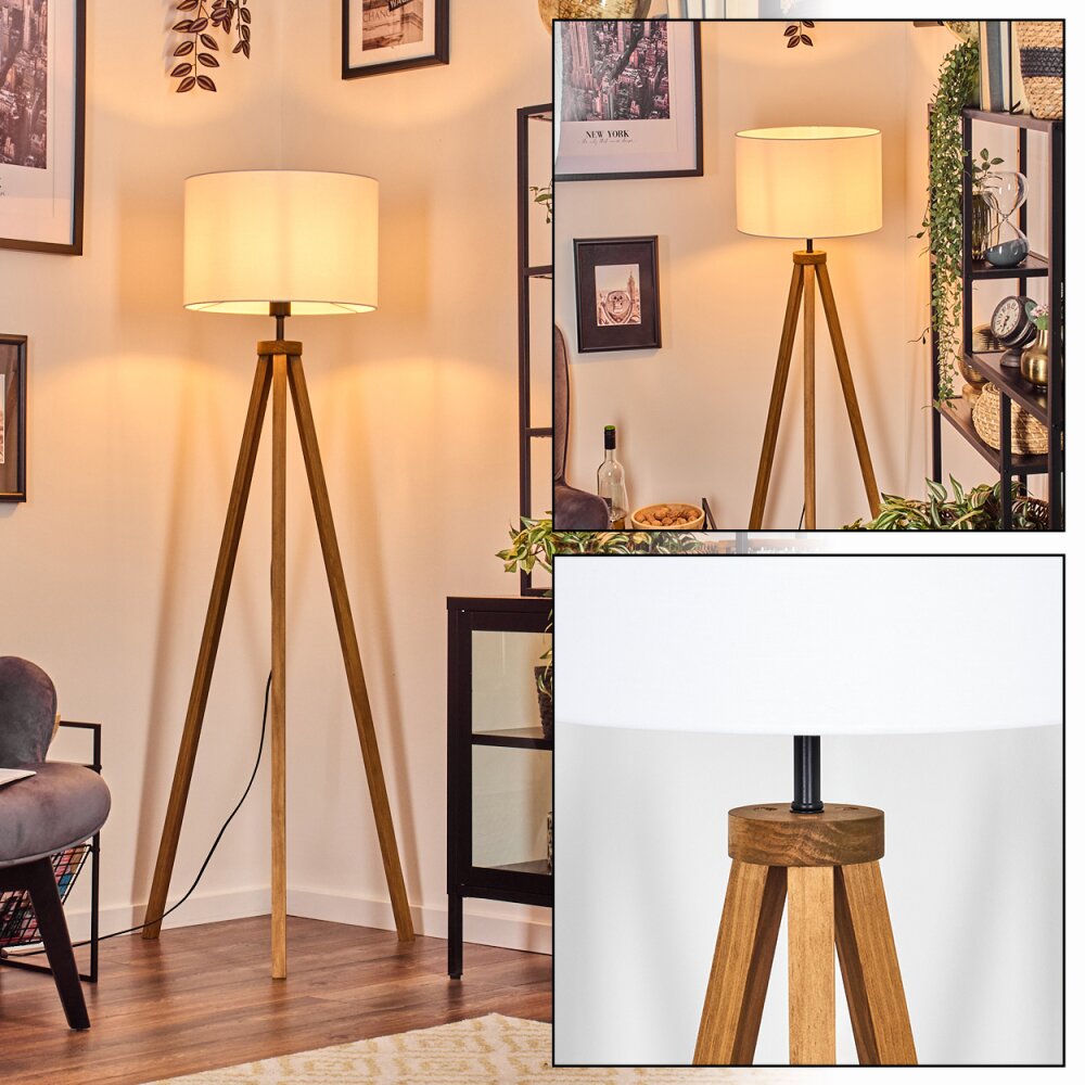 Soungou Staande lamp Natuurlijke kleuren, Zwart, 1-licht main product photo