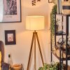 Soungou Staande lamp Natuurlijke kleuren, Zwart, 1-licht
