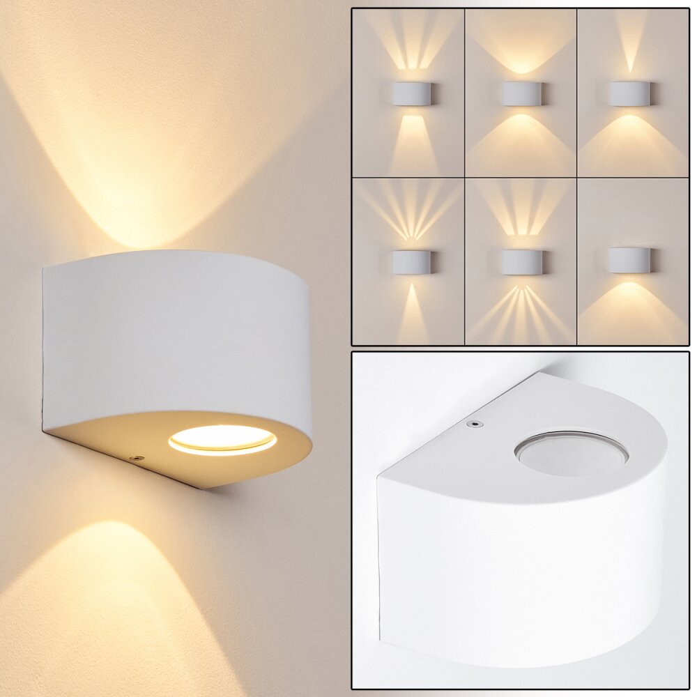 Windhoek Buiten muurverlichting LED Wit, 2-lichts main product photo