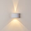 Windhoek Buiten muurverlichting LED Wit, 2-lichts