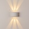 Windhoek Buiten muurverlichting LED Wit, 2-lichts