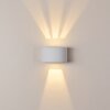 Windhoek Buiten muurverlichting LED Wit, 2-lichts