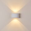 Windhoek Buiten muurverlichting LED Wit, 2-lichts