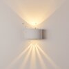 Windhoek Buiten muurverlichting LED Wit, 2-lichts
