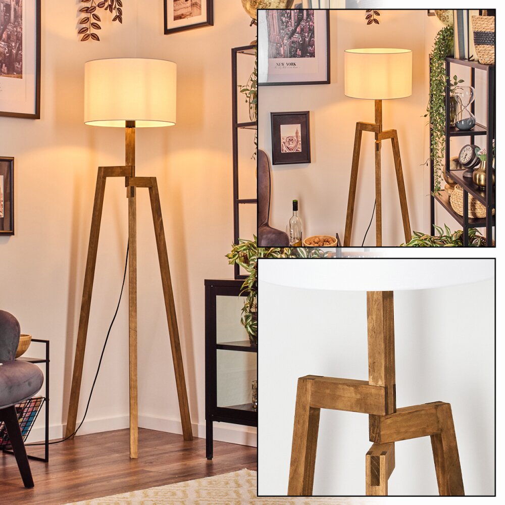 Soungou Staande lamp Natuurlijke kleuren, Zwart, 1-licht main product photo